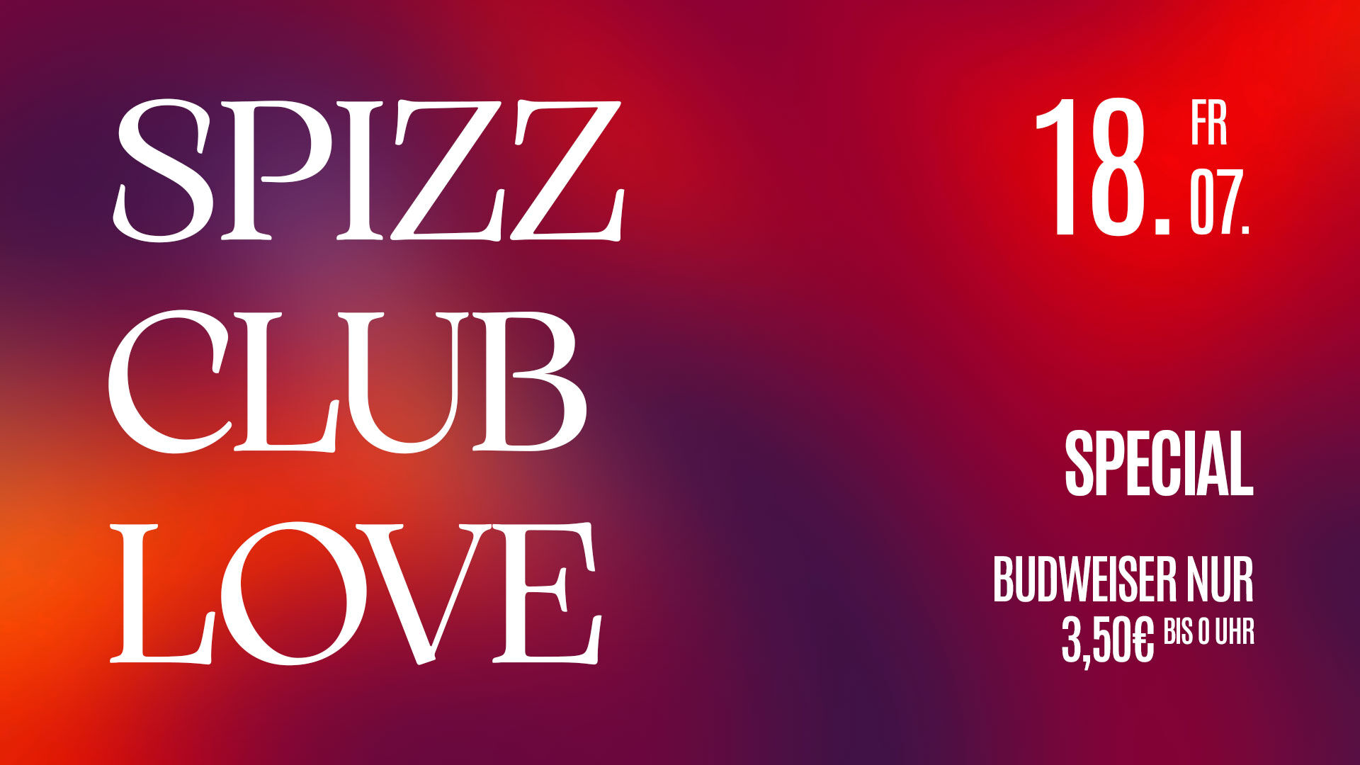 SPIZZ CLUBLOVE
